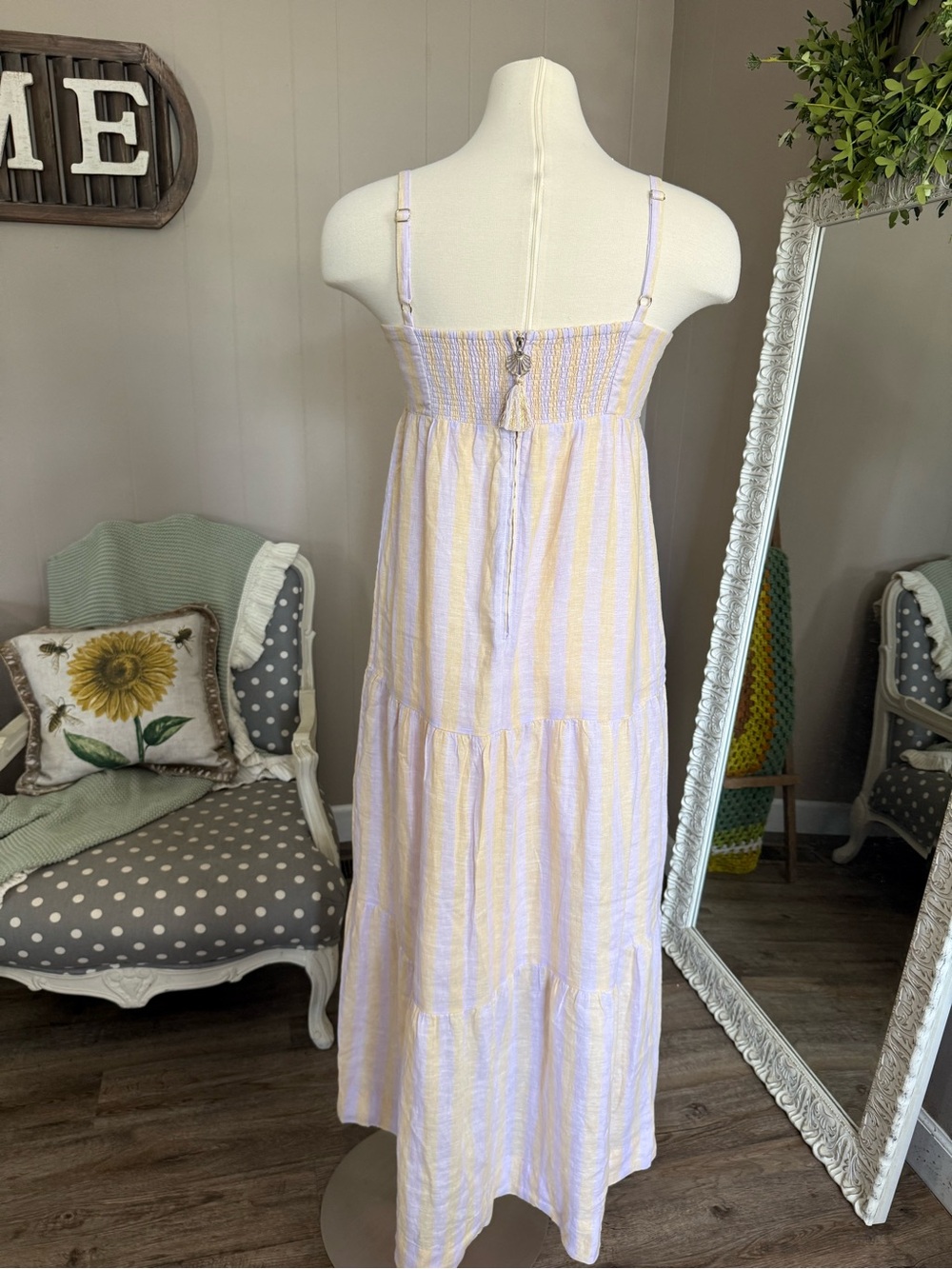 Lilly Pulitzer • Javanne Linen Maxi Dress - Picture 14 of 16